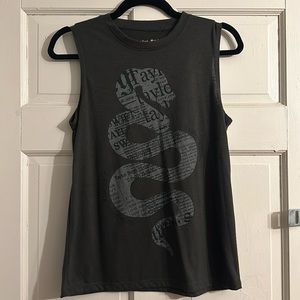 Taylor swift reputation stadium tour green tank top